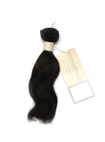 Peruvian Unprocessed Human Hair Weft Body Wave 10" - Elysee Star