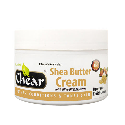 Chear Shea Butter Cream with Olive Oil & Aloe Vera, hands and body butter