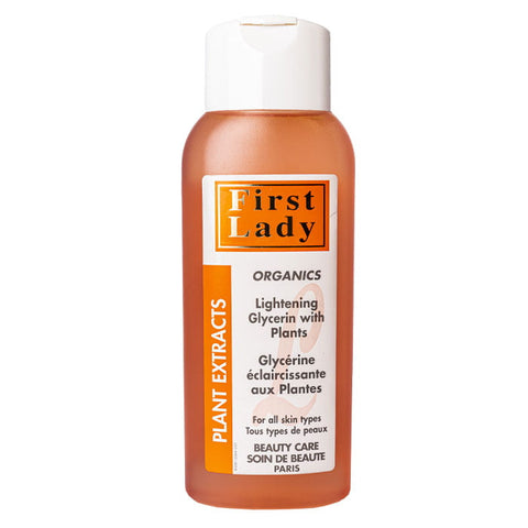 First Lady Plant Extracts Glycerin 400ml | With Bearberry Extract | Daily Moisturising Face & Body Care