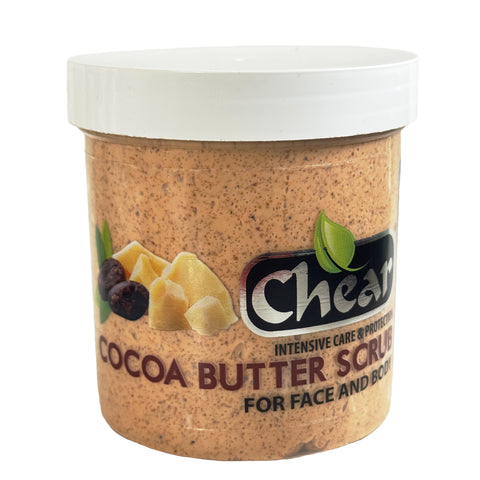 chear Cocoa Butter Face & Body Exfoliating Scrub