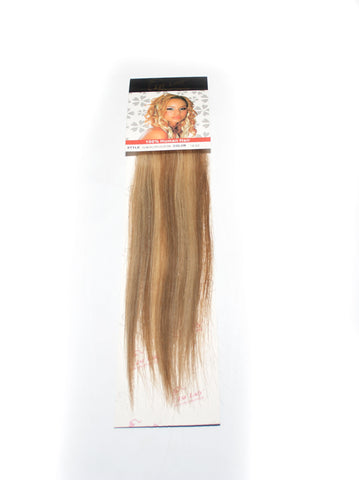 1st Lady Natural Euro Human Hair Blended Clip on Hair Extensions (1pcs) - Elysee Star
