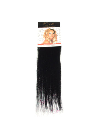 1st Lady Natural Euro Human Hair Blended Clip on Hair Extensions (1pcs) - Elysee Star