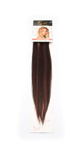 1st Lady Natural Euro Human Hair Blended Clip on Hair Extensions 18" (3Pcs) - Elysee Star