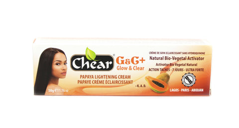 Chear G&C+ Glow & Clear  Papaya Lightening Cream (tube) - Elysee Star