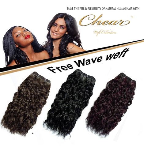 Chear Free Wave 18" Blended Human Hair Weft - Elysee Star