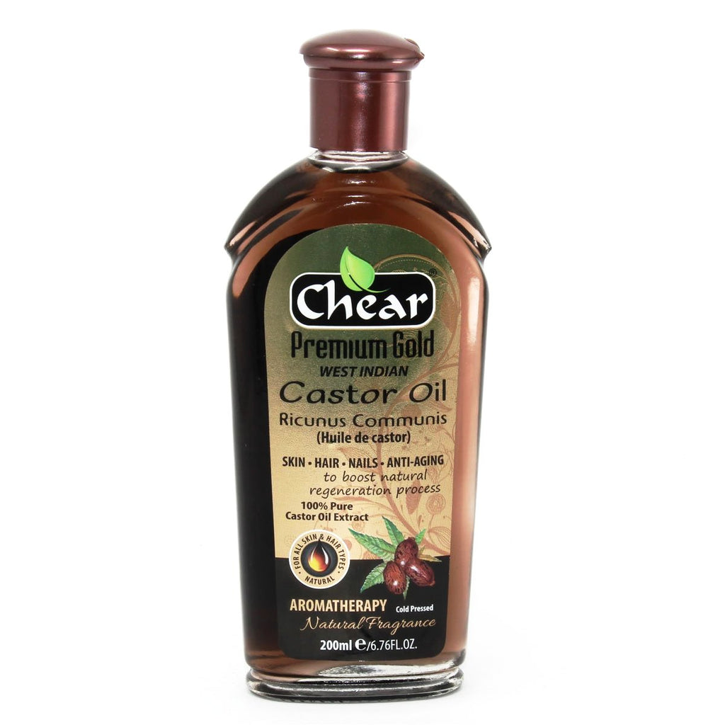 Chear Premium Gold Castor Oil Skin lightening, moisturising & hair treatments