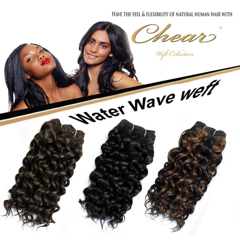 Chear Water Wave 10" Blended Human Hair Weft - Elysee Star