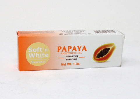 Soft N White Papaya Lightening Gel - Elysee Star